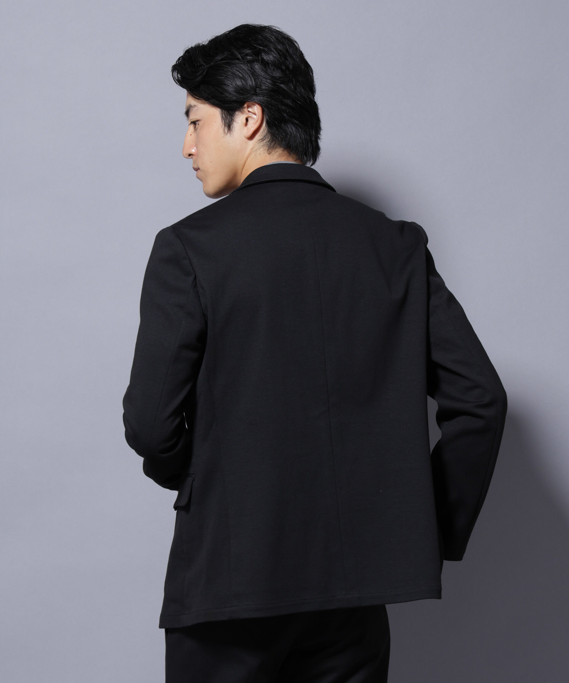 nano･universe「ストレッチカノコジャケット(セットアップ可)」|テーラードジャケット|