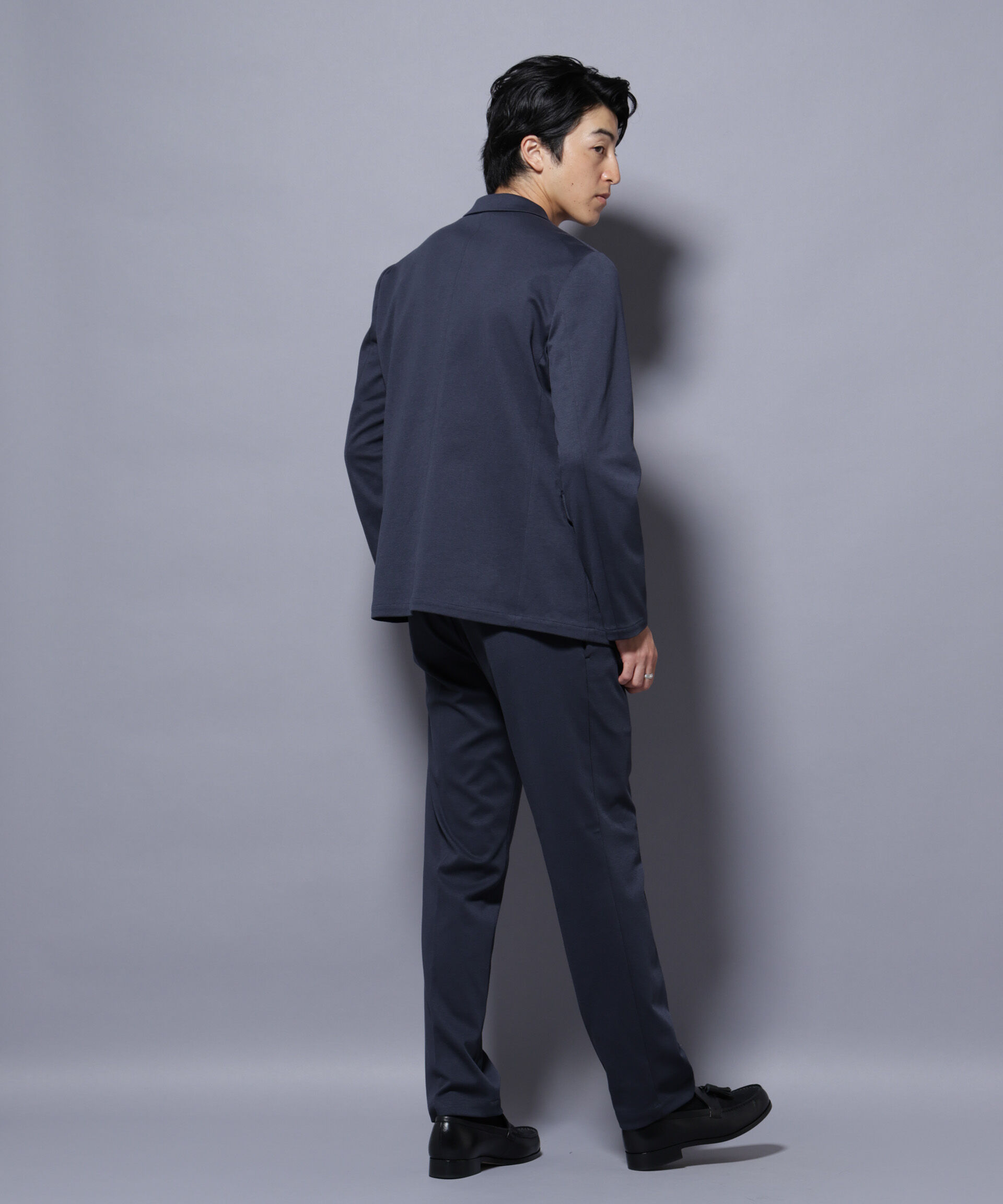 nano･universe「ストレッチカノコジャケット(セットアップ可)」|テーラードジャケット|