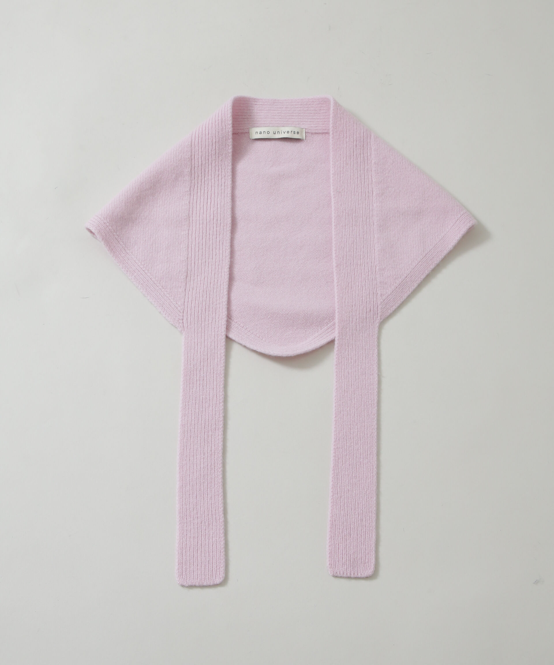 nano･universe「AQUAウールカシミヤトライアングルストール」|マフラー|