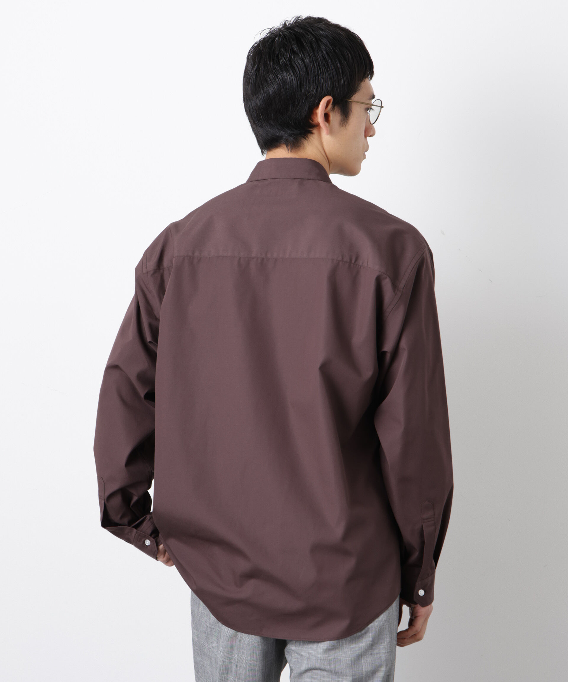 nano･universe「「大人のワイドシャツ」レギュラーカラー 長袖」|シャツ・ブラウス|