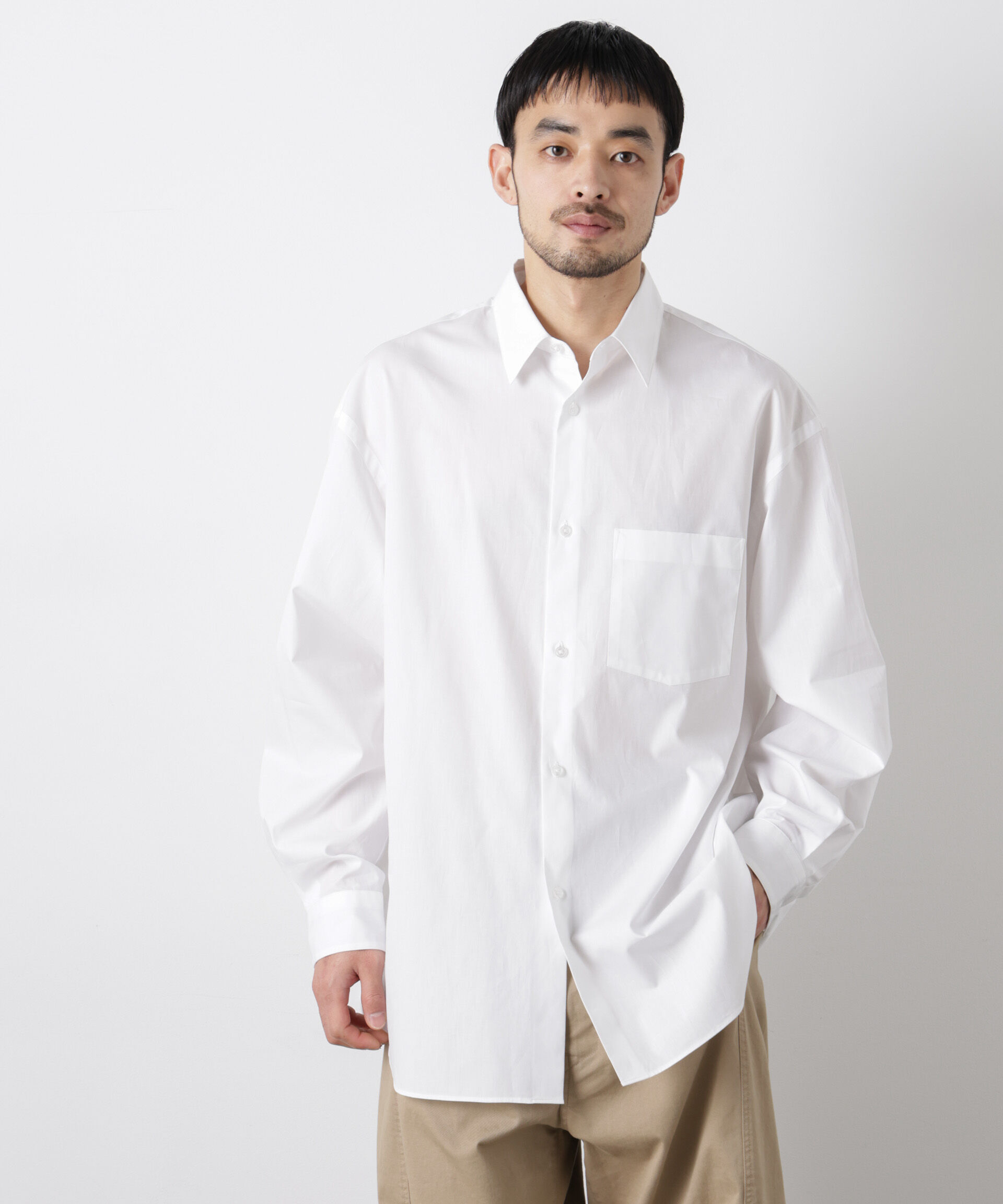 nano･universe「「ASSEMBLANC」 SIDOGRAS シャツ」|シャツ・ブラウス|