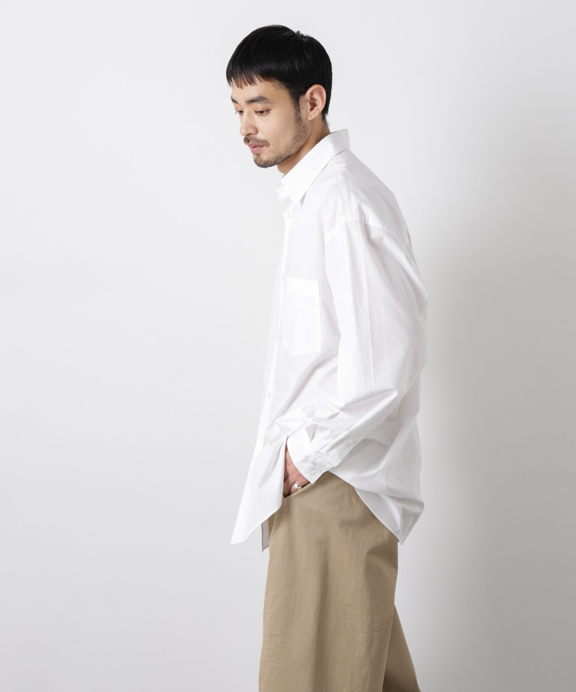 nano･universe「「ASSEMBLANC」 SIDOGRAS シャツ」|シャツ・ブラウス|