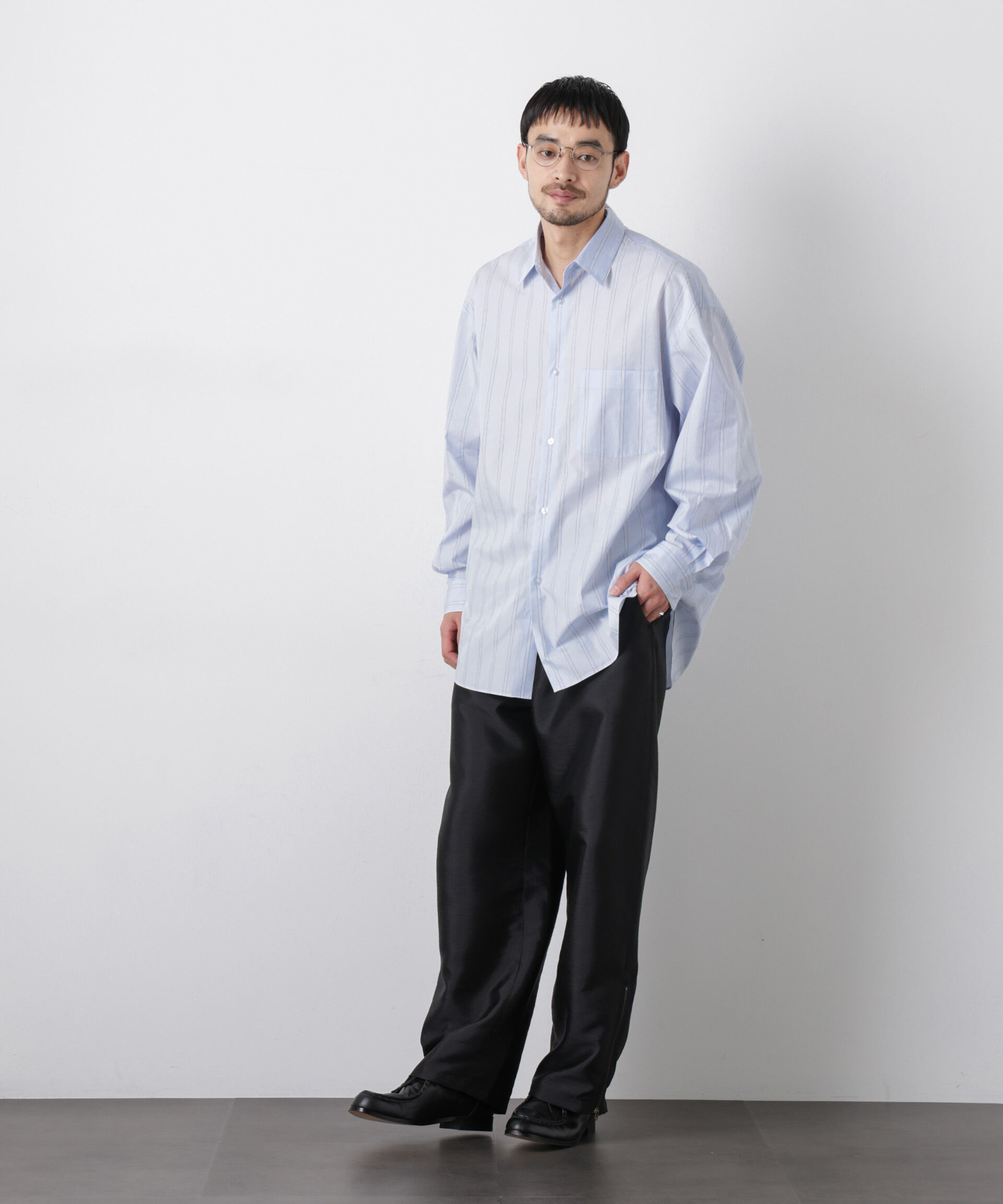 nano･universe「「ASSEMBLANC」 SIDOGRAS シャツ」|シャツ・ブラウス|