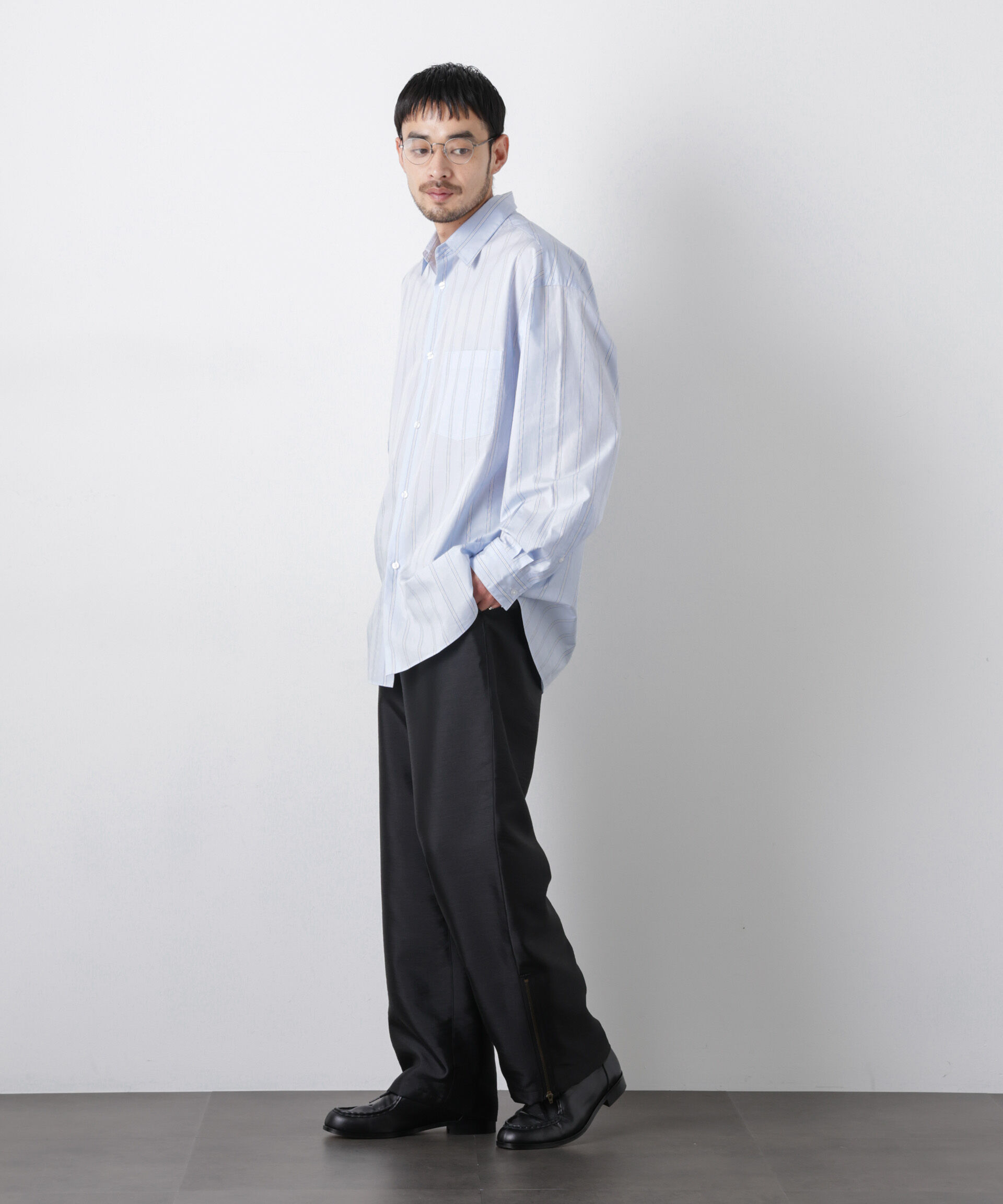 nano･universe「「ASSEMBLANC」 SIDOGRAS シャツ」|シャツ・ブラウス|