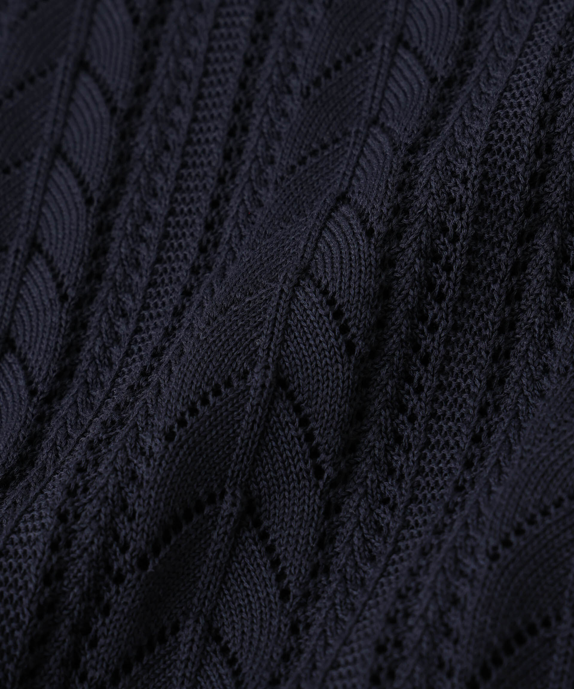 nano･universe「｢ASSEMBLANC｣コードヤーンシアーケーブルニット」|ニット・セーター|