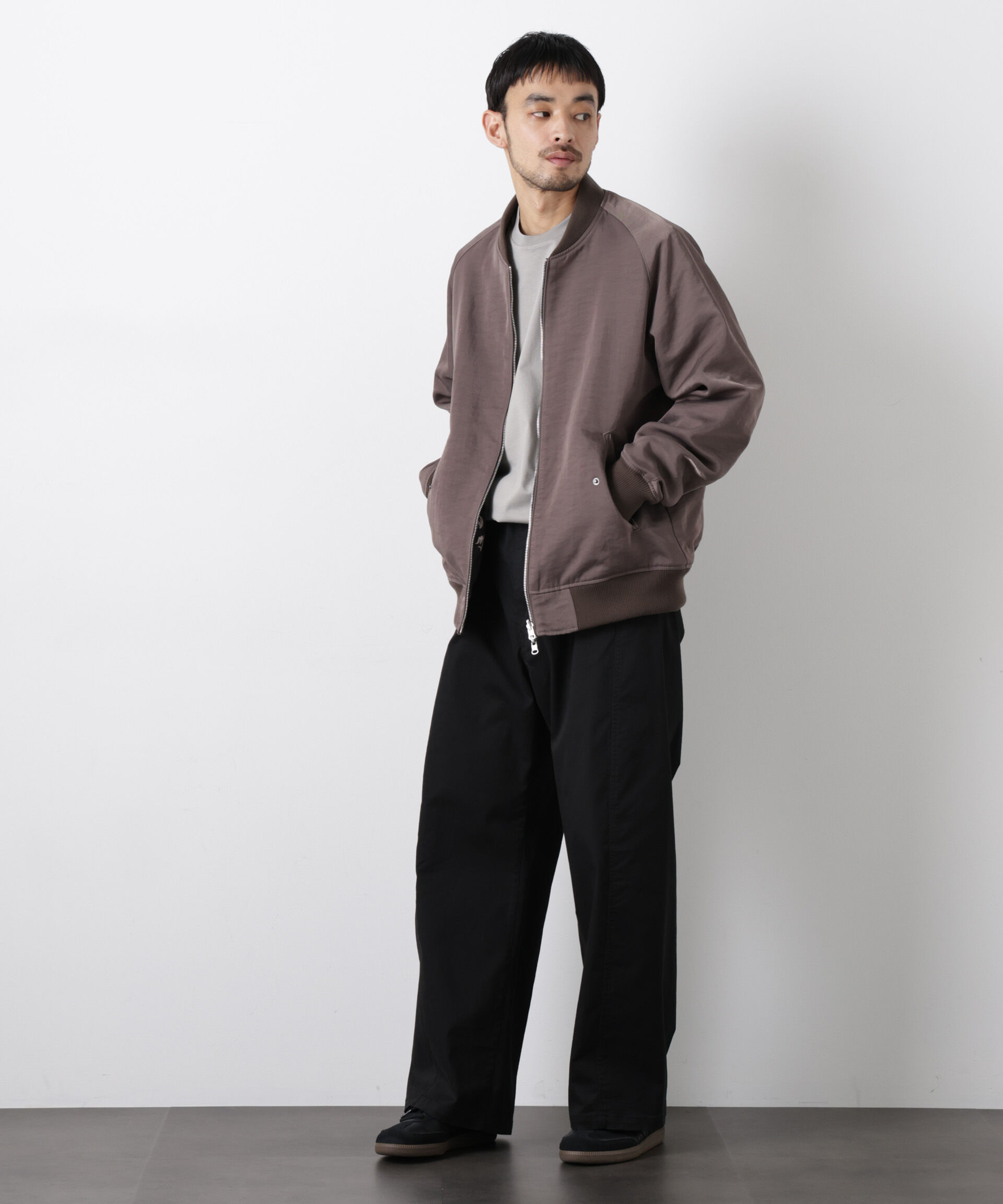 nano･universe「｢ASSEMBLANC｣ベルテッド3Dパンツ」|チノ|