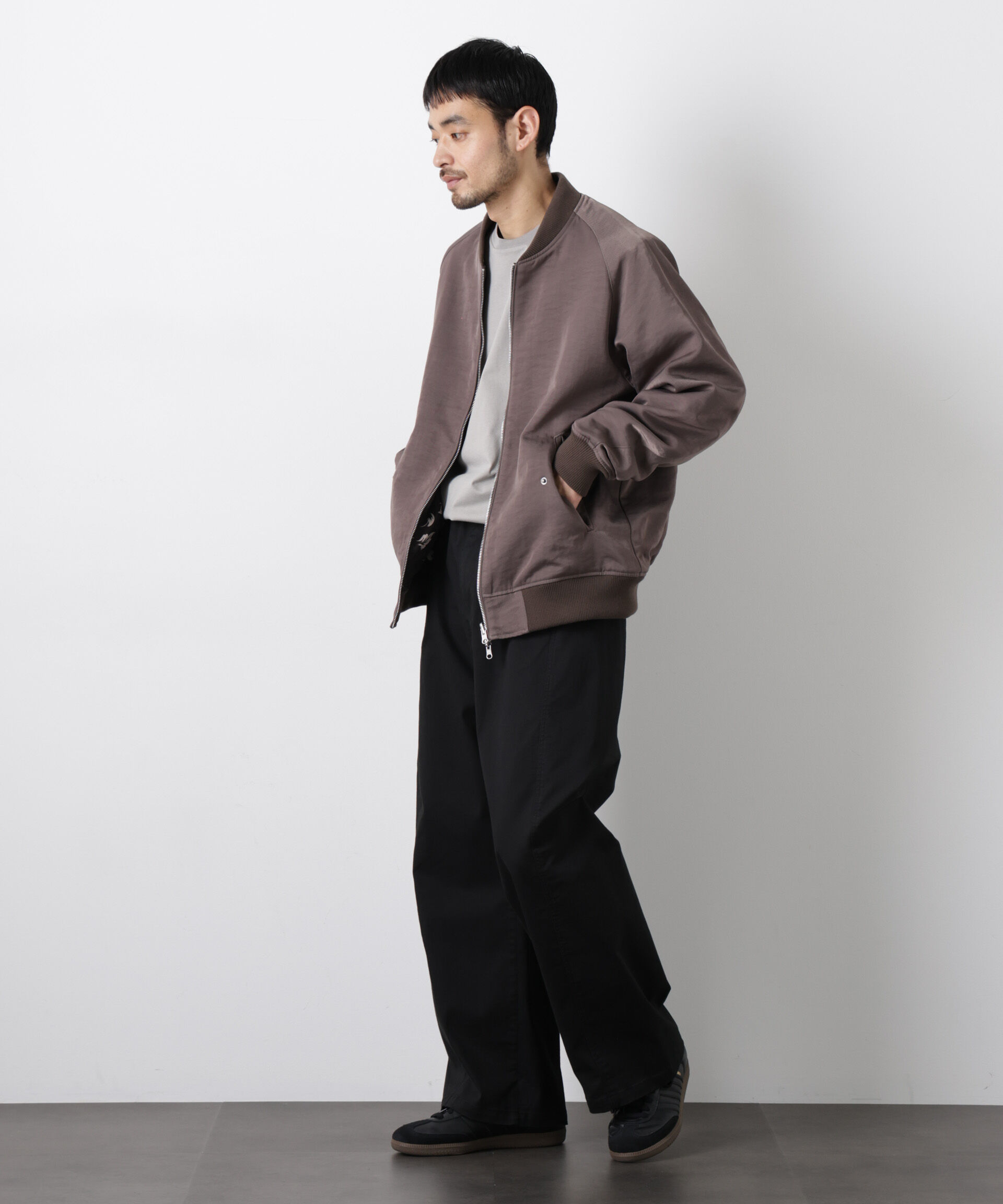 nano･universe「｢ASSEMBLANC｣ベルテッド3Dパンツ」|チノ|