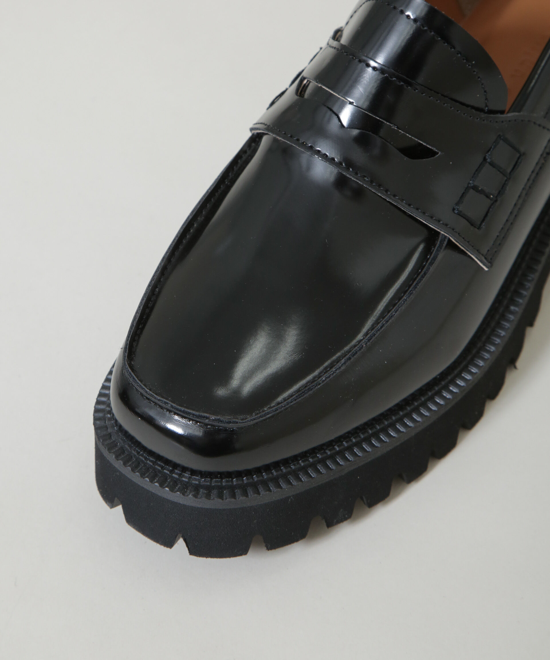 nano･universe「プラットフォームローファー」|ビジネス・ドレスシューズ|