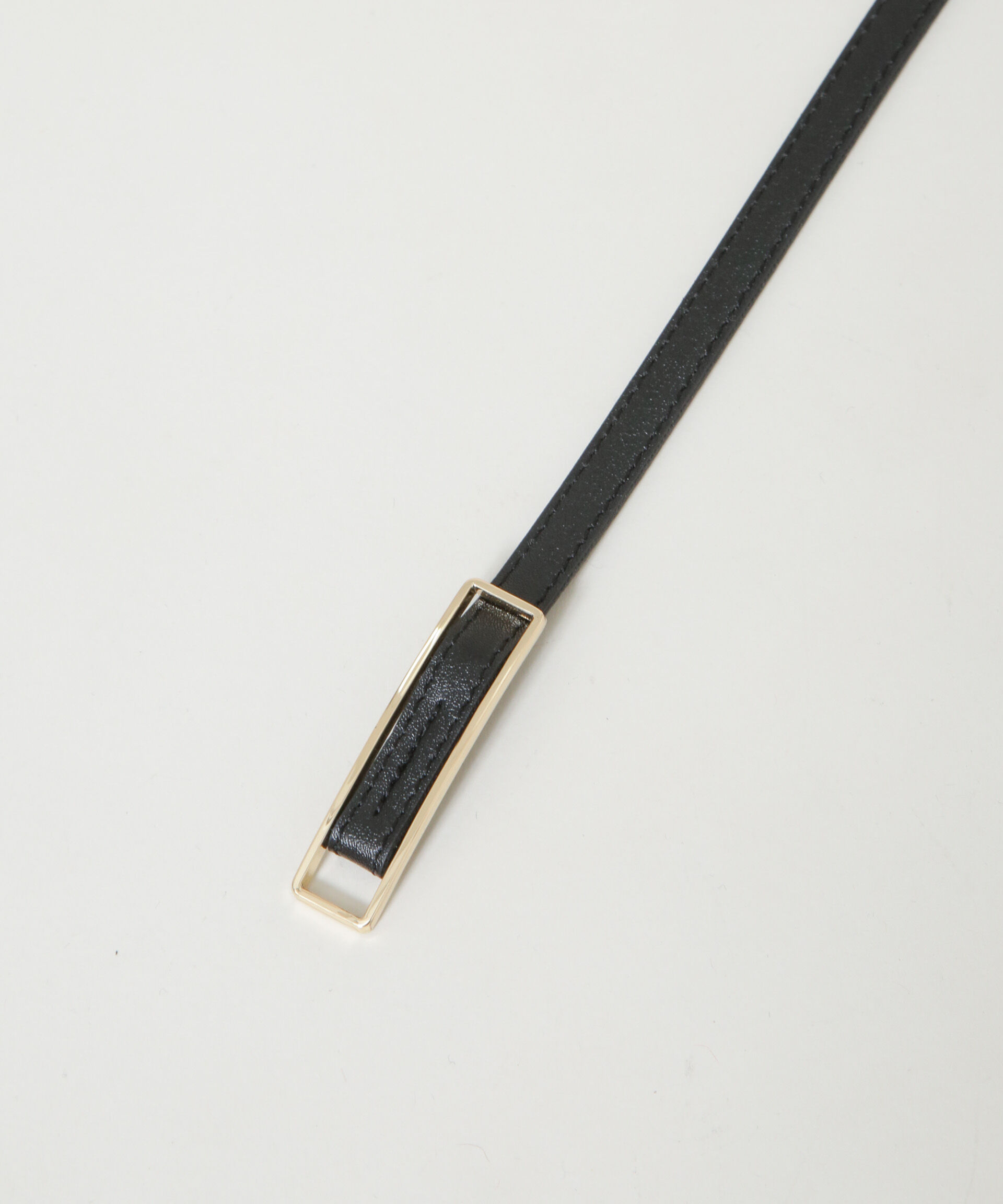 nano･universe「無段階調整 レクタングル型バックルベルト」|ベルト|