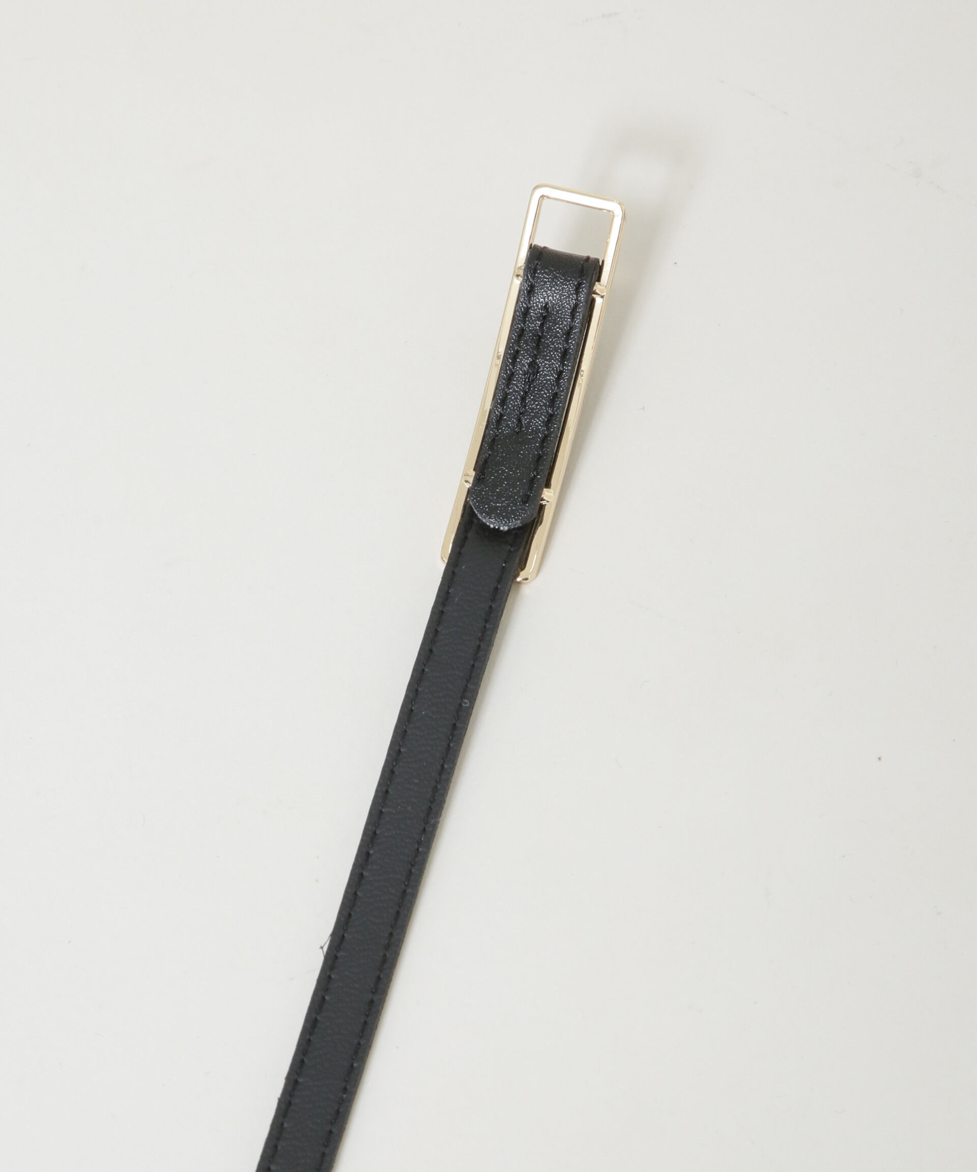 nano･universe「無段階調整 レクタングル型バックルベルト」|ベルト|