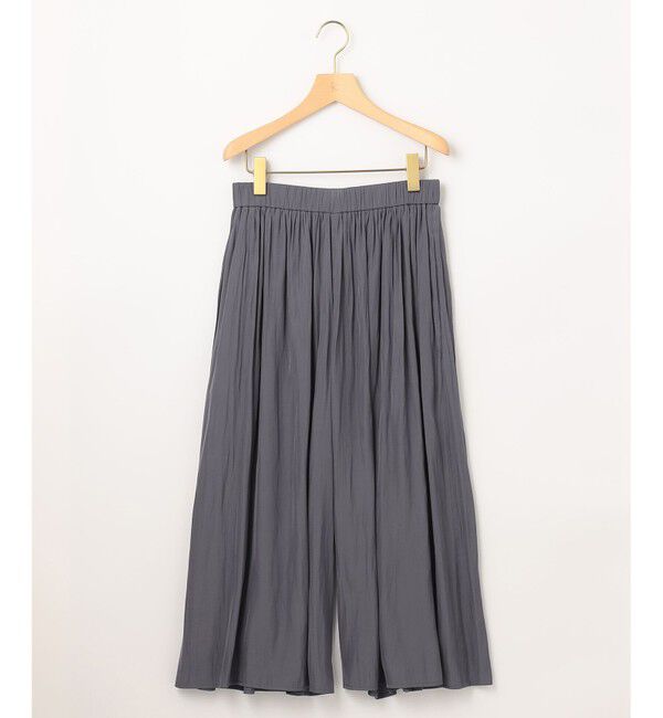 組曲「【新色追加・ウエスト調整可】ギャザーライトデシン パンツ」|その他|