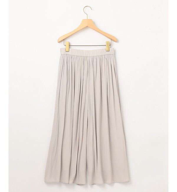 組曲「【新色追加・ウエスト調整可】ギャザーライトデシン パンツ」|その他|