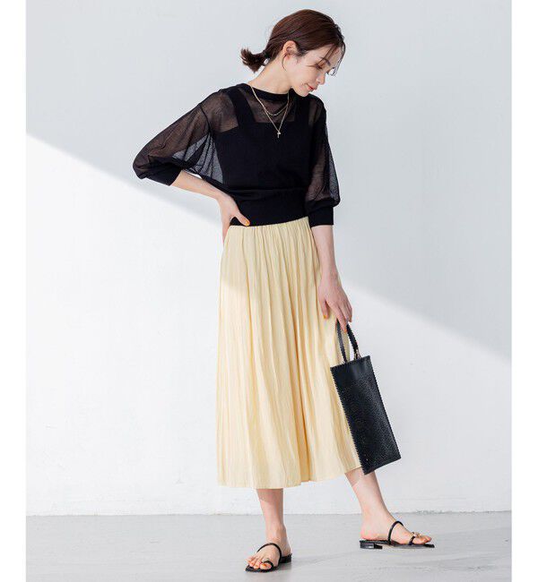 組曲「【新色追加・ウエスト調整可】ギャザーライトデシン パンツ」|その他|