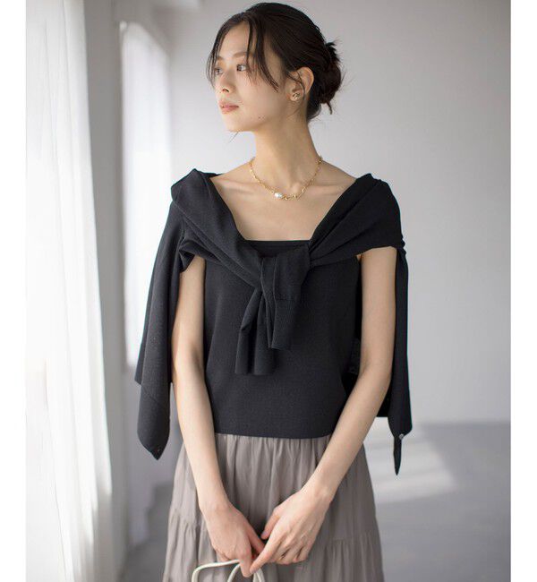 組曲「ラメニット アンサンブル」|カーディガン|