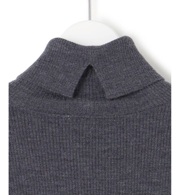 23区「【洗える】ウーステッドウール タートルネック ニット」|ニット・セーター|