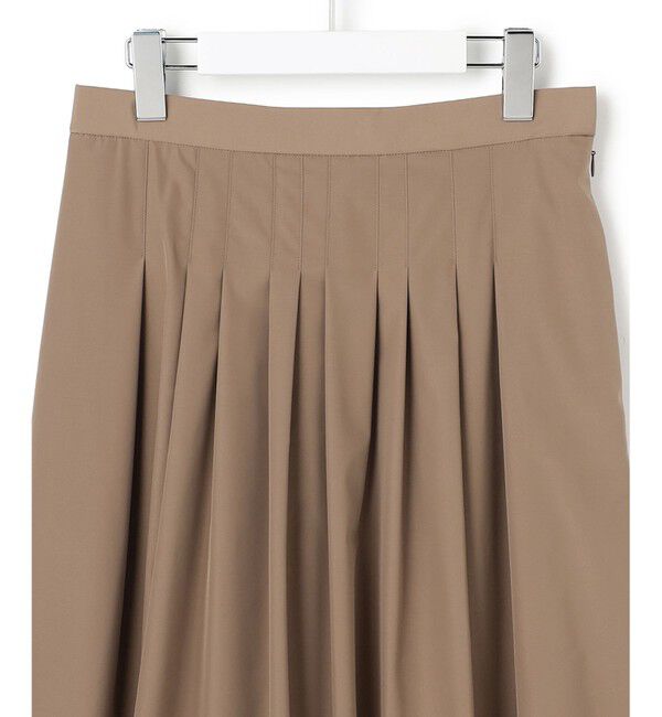 23区「【撥水加工/洗える】ブライトタフタ タック スカート」|スカート|