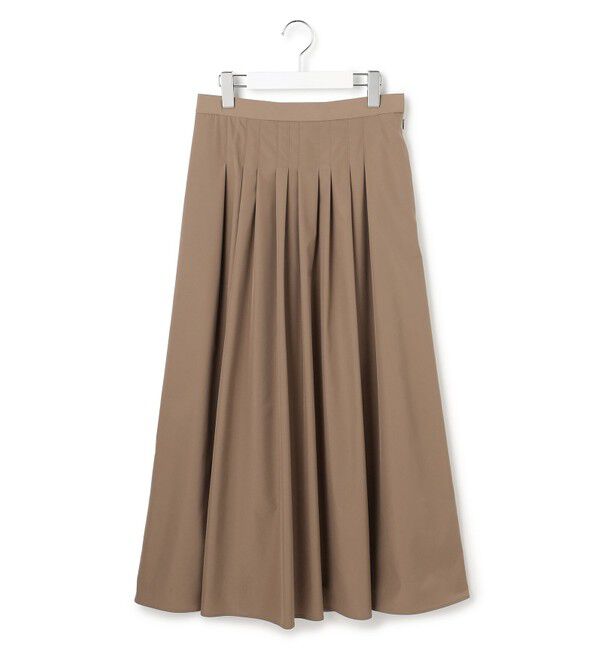 23区「【撥水加工/洗える】ブライトタフタ タック スカート」|スカート|