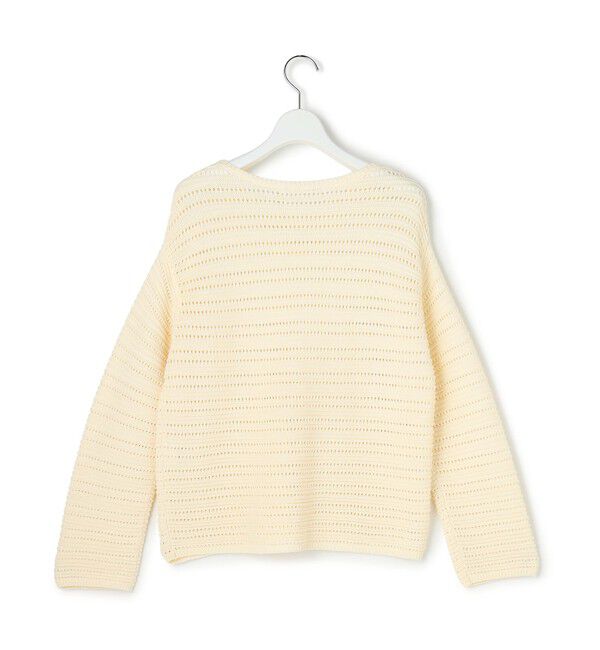 23区「コットンギマ ボートネック ニット」|ニット・セーター|