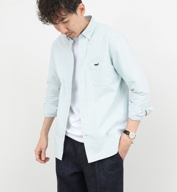 NOLLEY'S goodman「TRADITIONAL OX クジラBD オックス ボタンダウンシャツ 26SS」|シャツ・ブラウス|