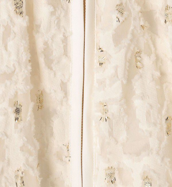 NOLLEY'S「《セットアップ対応》【KIRYU】ウォッシャブルラメジャガードブルゾン」|ブルゾン・スタジャン|