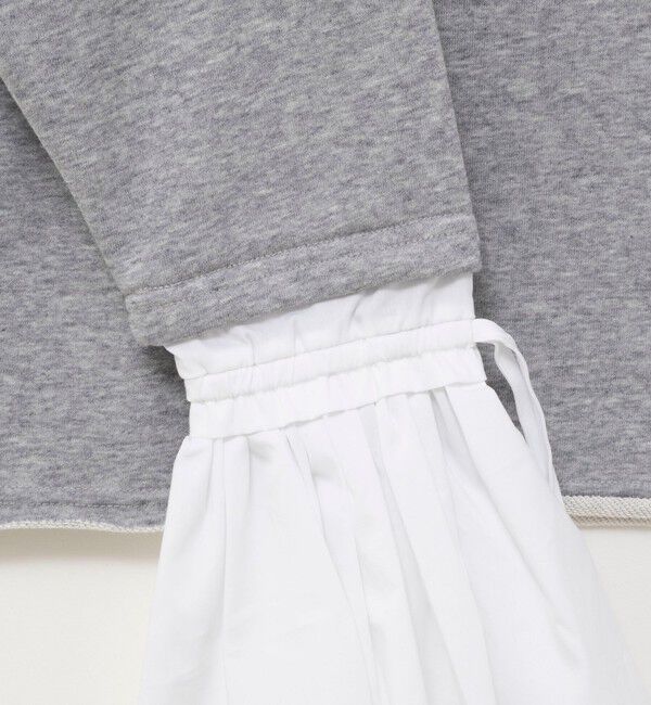 NOLLEY'S「【WEB限定】ウォッシャブルシャツスリーブスウェットプルオーバー」|Tシャツ・カットソー|