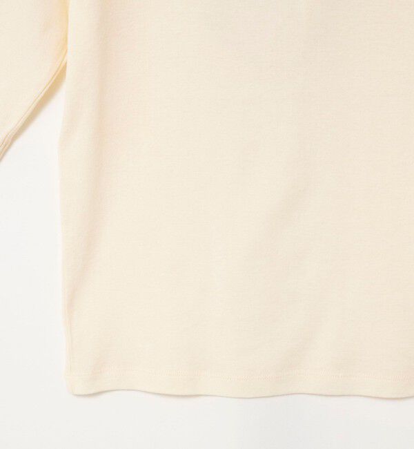 MAQWEL「【MAQWEL/マクウェル】ウォッシャブルバックリボン五分袖プルオーバー」|Tシャツ・カットソー|