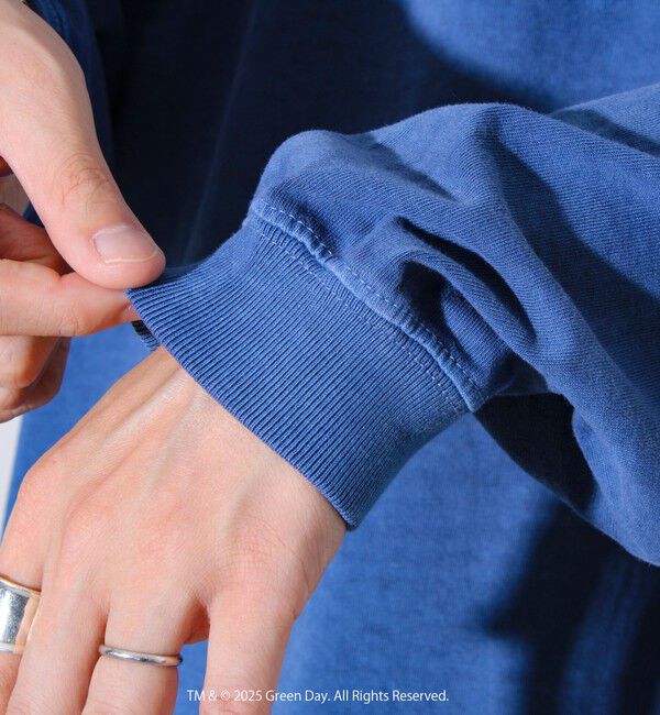 GLOSTER「【GOOD ROCK SPEED】GRENN DAY/グリーンデイ ピグメントロンT」|Tシャツ・カットソー|