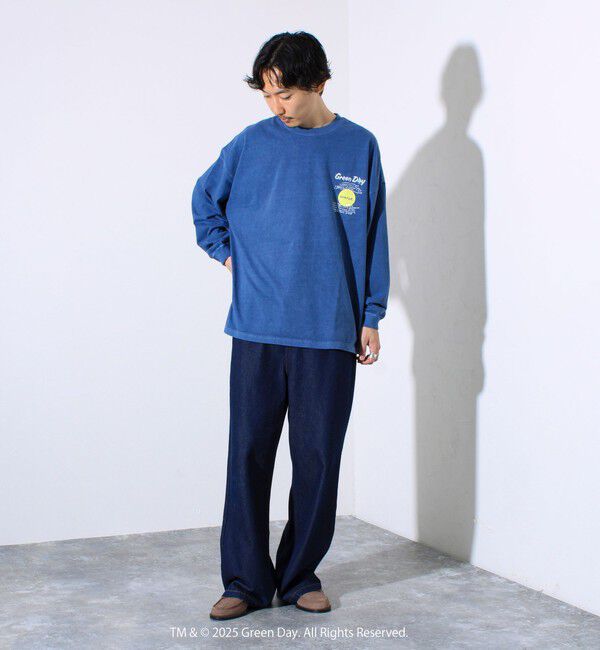 GLOSTER「【GOOD ROCK SPEED】GRENN DAY/グリーンデイ ピグメントロンT」|Tシャツ・カットソー|