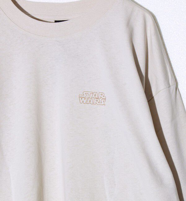 GLOSTER「【STAR WARS】UNISEX フロントロゴ＆エンドロール風バックプリントロンT」|Tシャツ・カットソー|