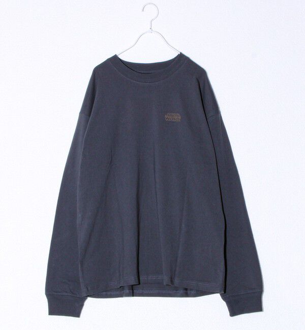 GLOSTER「【STAR WARS】UNISEX フロントロゴ＆エンドロール風バックプリントロンT」|Tシャツ・カットソー|ブラック