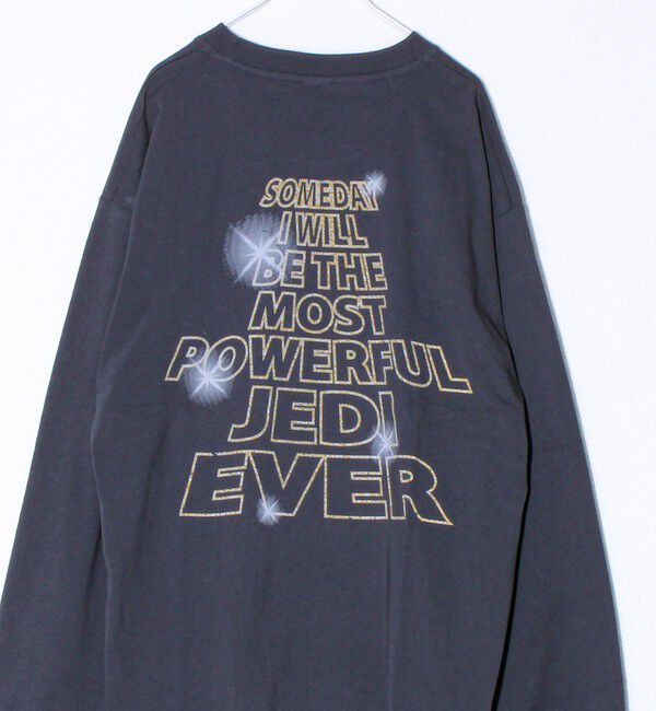 GLOSTER「【STAR WARS】UNISEX フロントロゴ＆エンドロール風バックプリントロンT」|Tシャツ・カットソー|