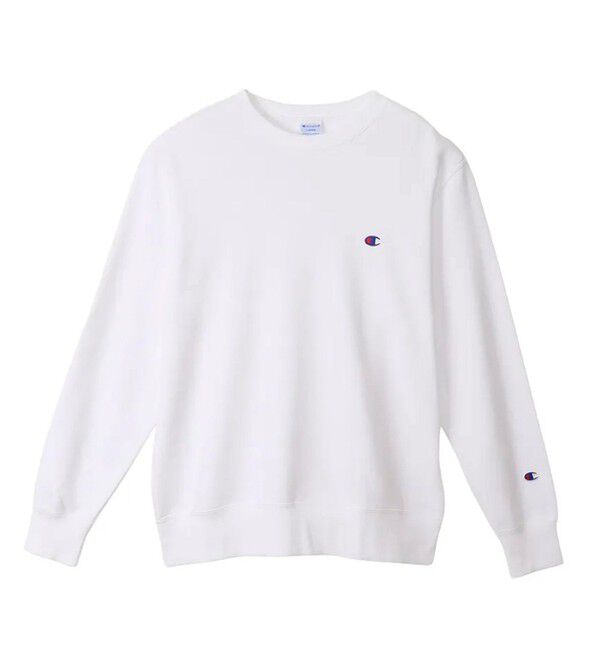 GLOSTER「【Champion/チャンピオン】 ICON クルーネックスウェットシャツ ベーシック」|スウェット・ジャージ|ホワイト