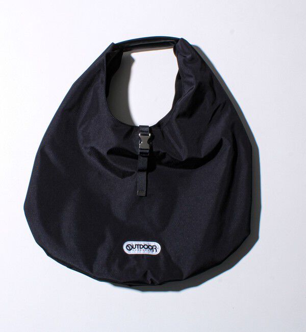 GLOSTER「【OUTDOOR PRODUCTS】Gather Drop One Shoulder」|ショルダー・メッセンジャー|ブラック
