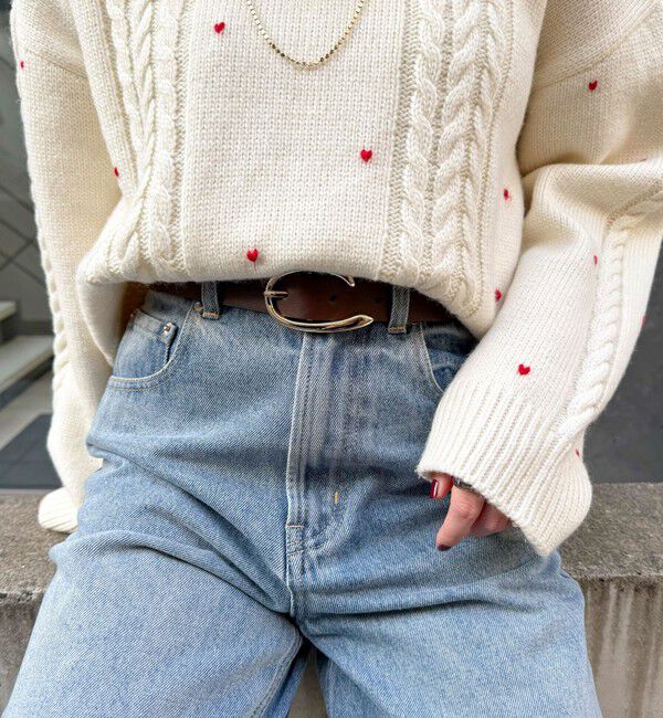 fredy emue「Cバックルベルト2」|ベルト|ブラウン系その他2