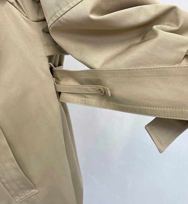 fredy emue「【発売のたびに即完売する大人気アイテム】袖ボリュームトレンチコート」|トレンチコート|