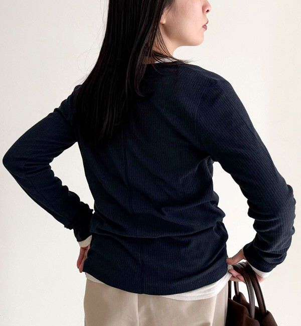 fredy emue「シアーテレコヘンリーネックプルオーバー」|Tシャツ・カットソー|