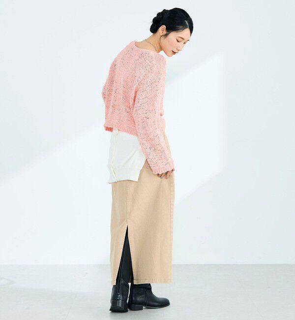 fredy emue「テープヤーンニットプルオーバー」|ニット・セーター|