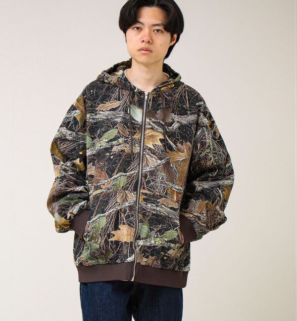 GLOSTER「【タフに着回す】キャンバス/デニム ジップパーカー」|ブルゾン・スタジャン|