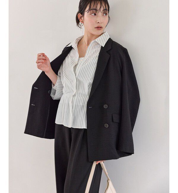 VIS「レイヤードストライプシャツ」|シャツ・ブラウス|