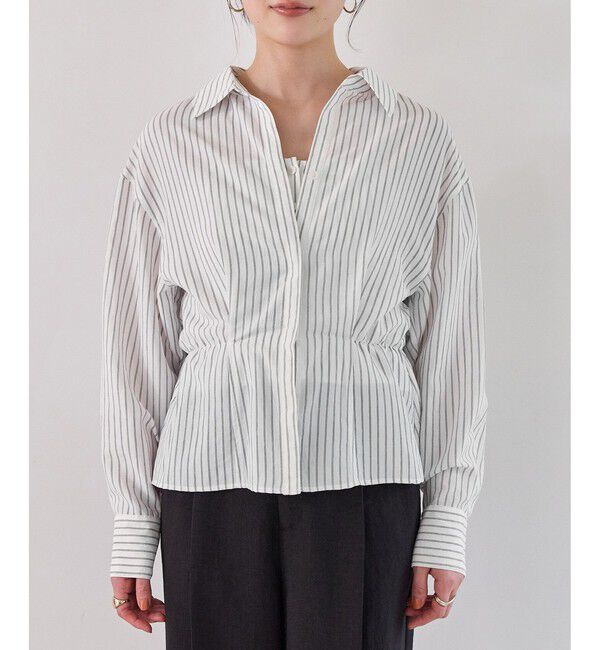 VIS「レイヤードストライプシャツ」|シャツ・ブラウス|