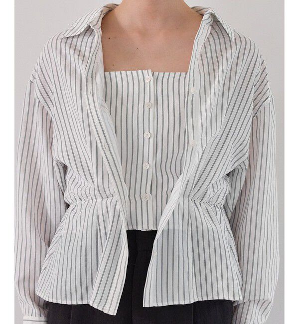 VIS「レイヤードストライプシャツ」|シャツ・ブラウス|