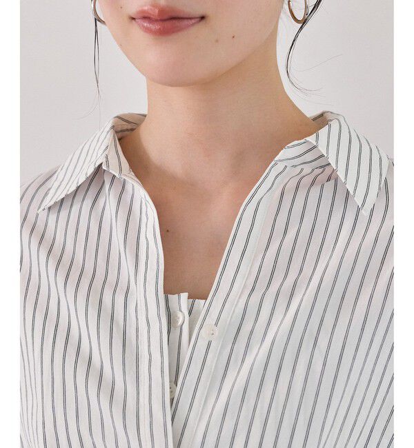 VIS「レイヤードストライプシャツ」|シャツ・ブラウス|