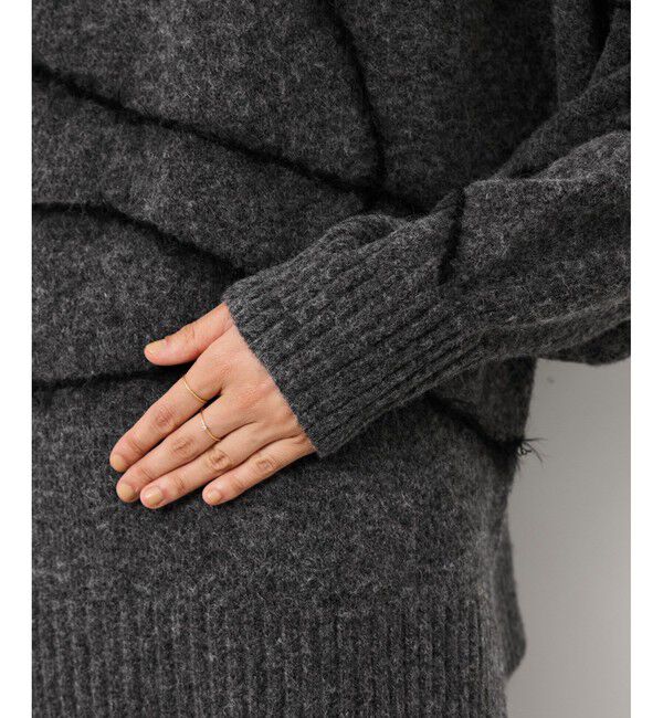 Rope&rsquo;Picnic「コードリンキングニットフーディ」|パーカー|