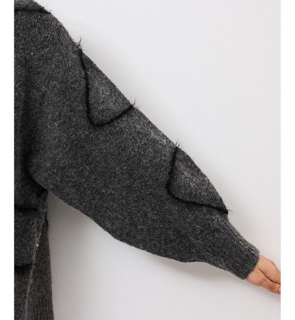 Rope&rsquo;Picnic「コードリンキングニットフーディ」|パーカー|