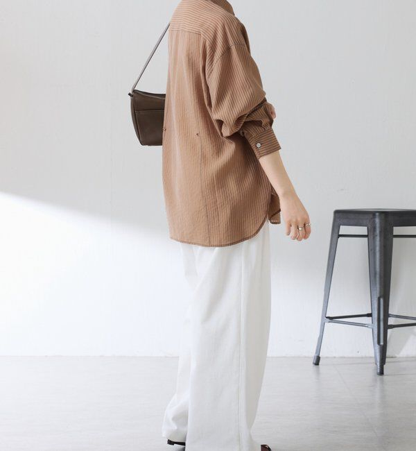  「シアーストライプシャツ」|シャツ・ブラウス|