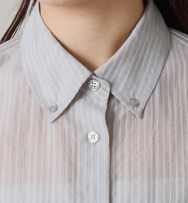  「シアーストライプシャツ」|シャツ・ブラウス|