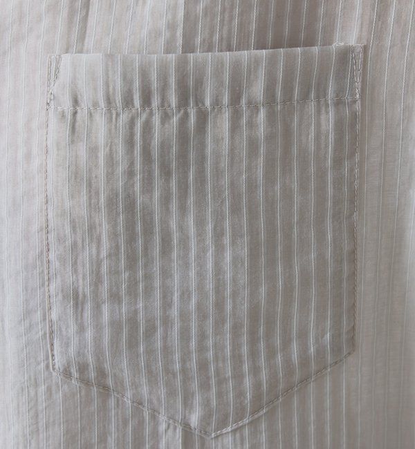  「シアーストライプシャツ」|シャツ・ブラウス|