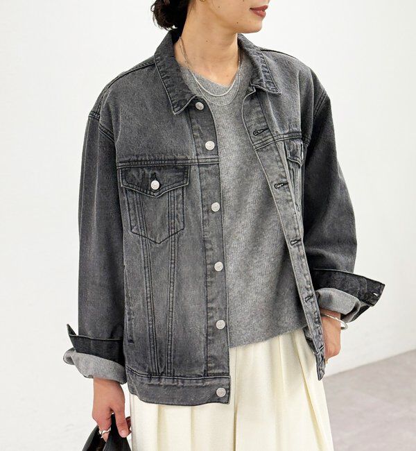  「【リバイバル/新色追加/羽織るだけでサマになる】デニムジャケット」|デニムジャケット|