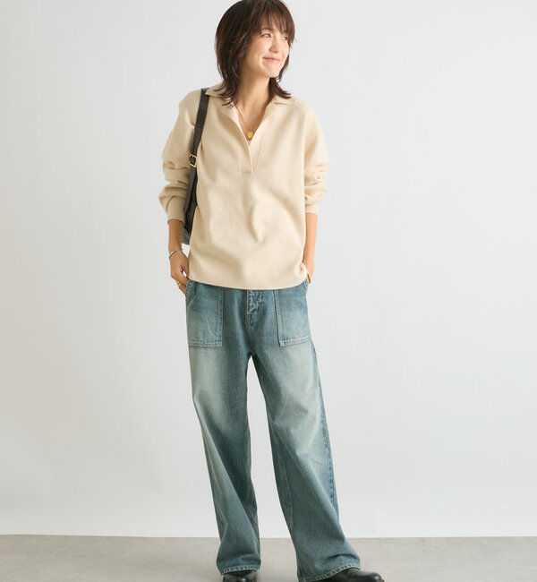  「【MONN.:.(モン)】OKAYAMAベイカーデニム」|デニム|