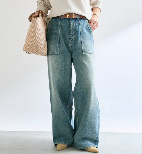  「【MONN.:.(モン)】OKAYAMAベイカーデニム」|デニム|